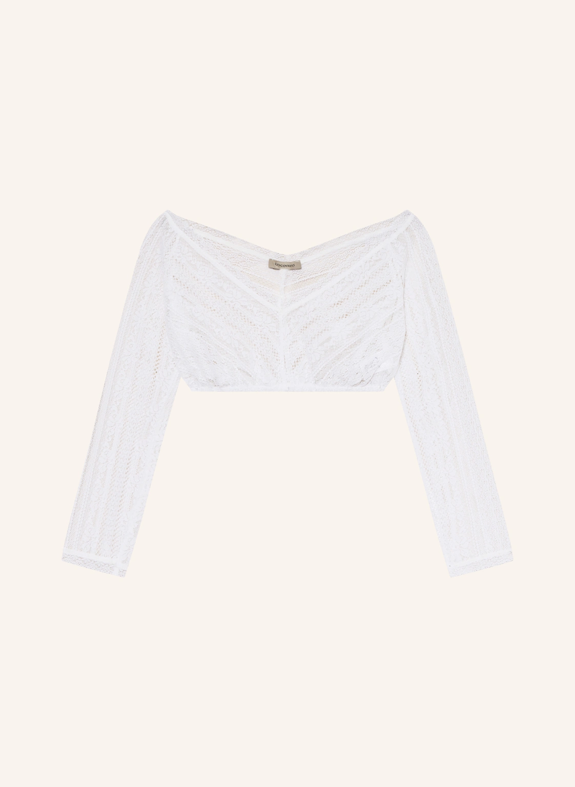 CocoVero Dirndlbluse ROMY aus Spitze mit 3/4-Arm