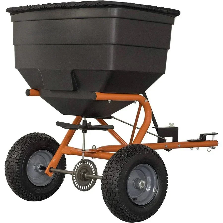 185 lb. Tow Behind Broadcast Spreader(34 Pound (Pack of 1)/Standard Packaging)