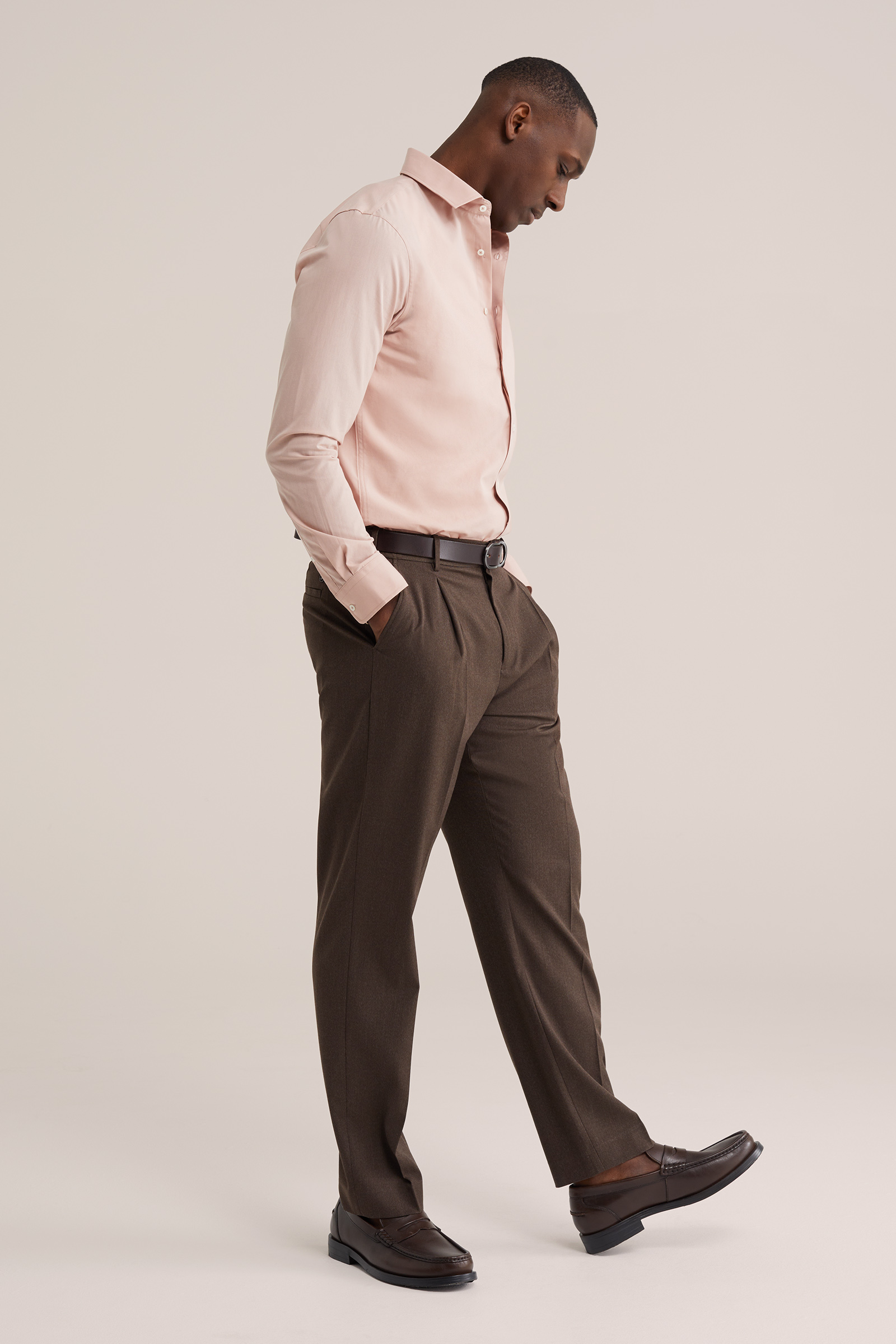 Heren Easy-care regular fit overhemd