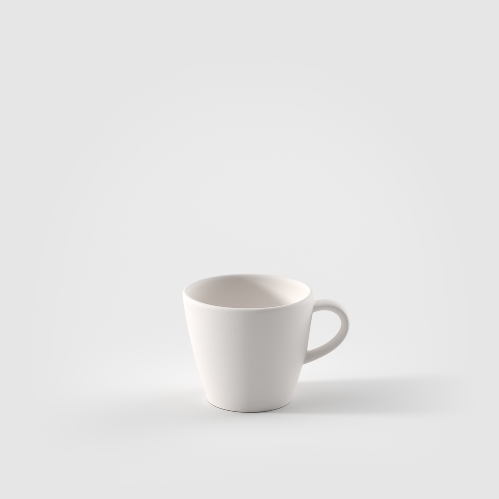Manufacture Espresso cup - White, 2.1 oz, Premium Porcelain