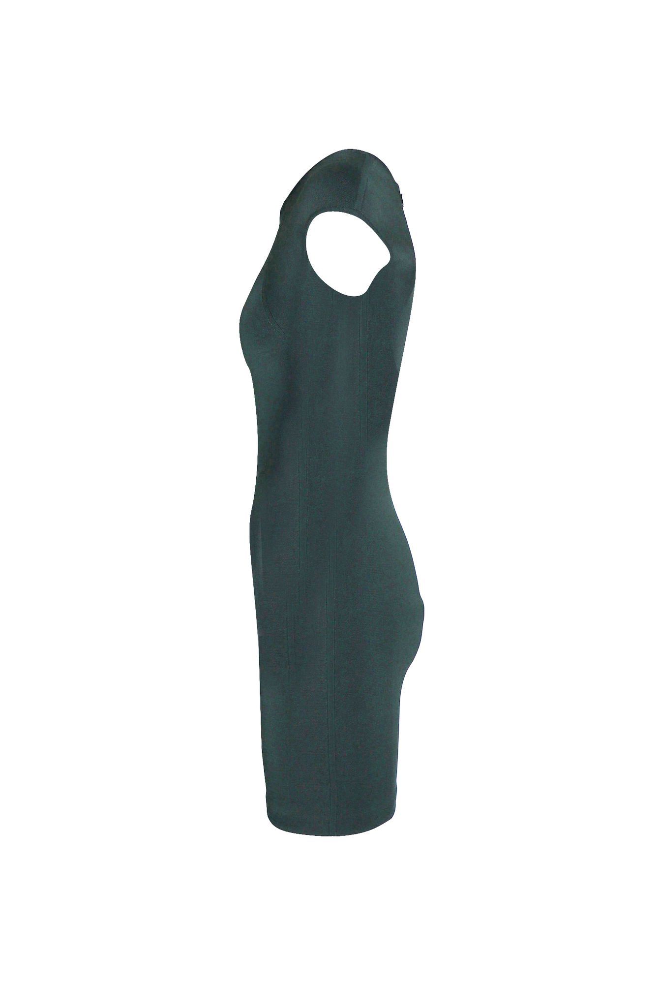 Alexander Wang Preloved Cap Sleeve Bodycon Dress in Green Viscose