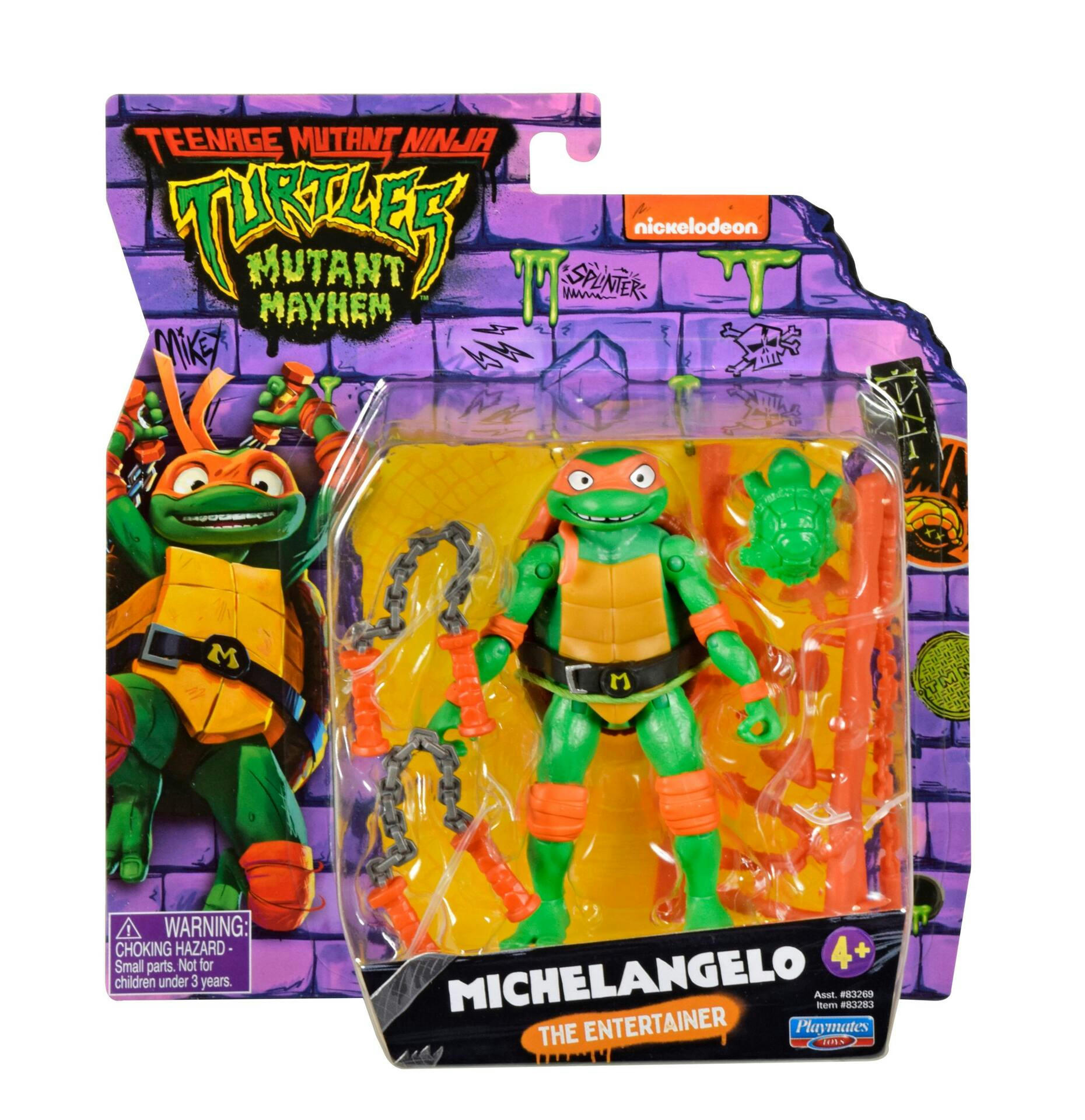 Teenage Mutant Ninja Turtles Classic Hero Figures, 5-in