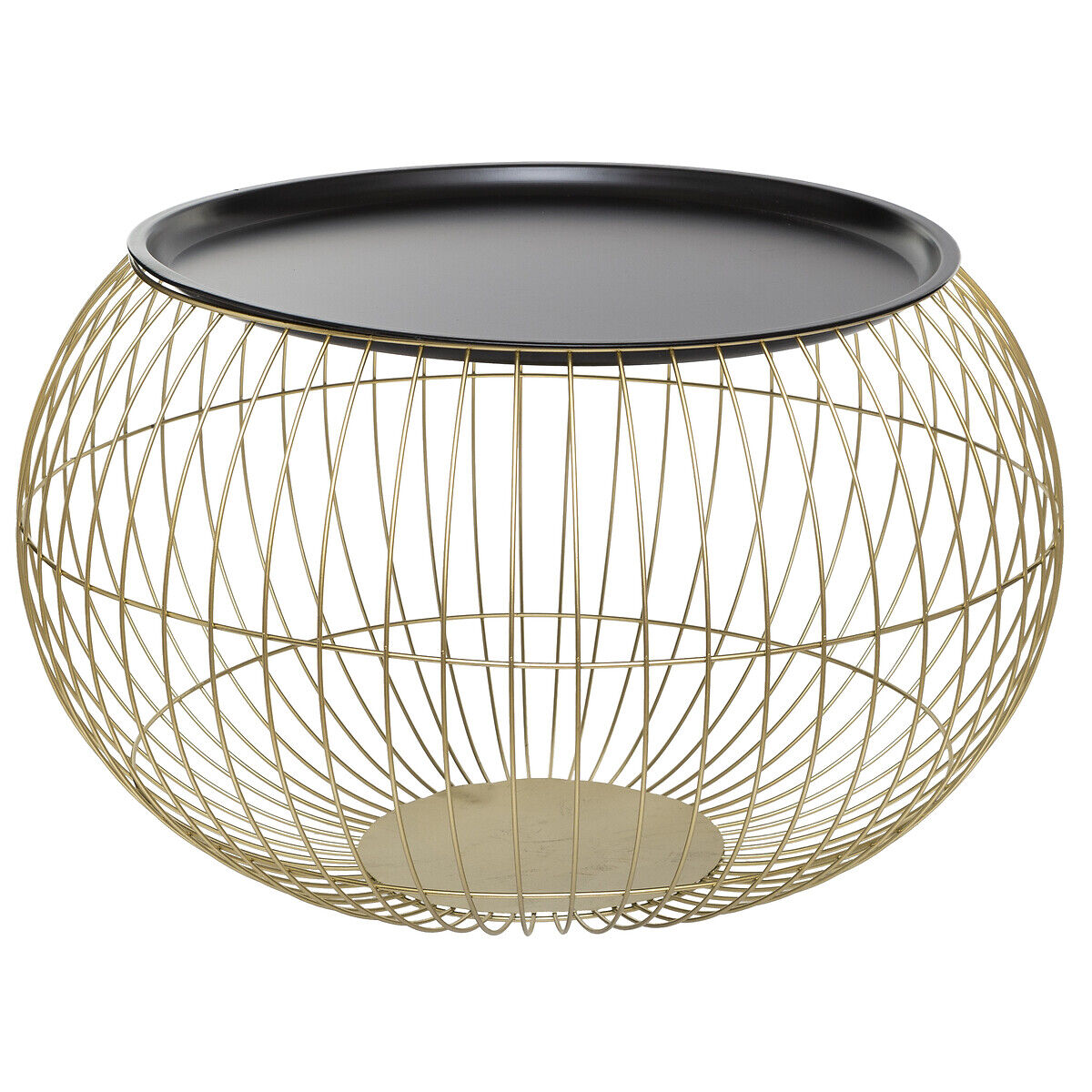 Mesa de apoio ALAYA dourada 49cm