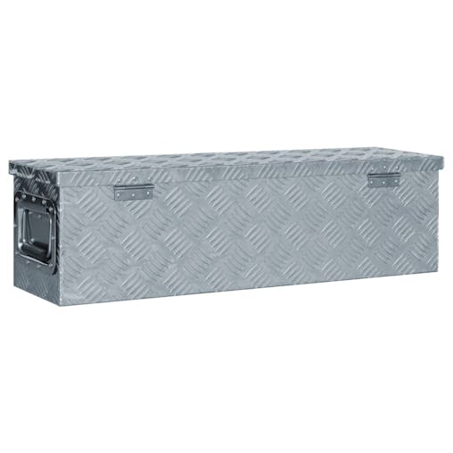 NNEVL Aluminium Box 80.5x22x22 cm Silver