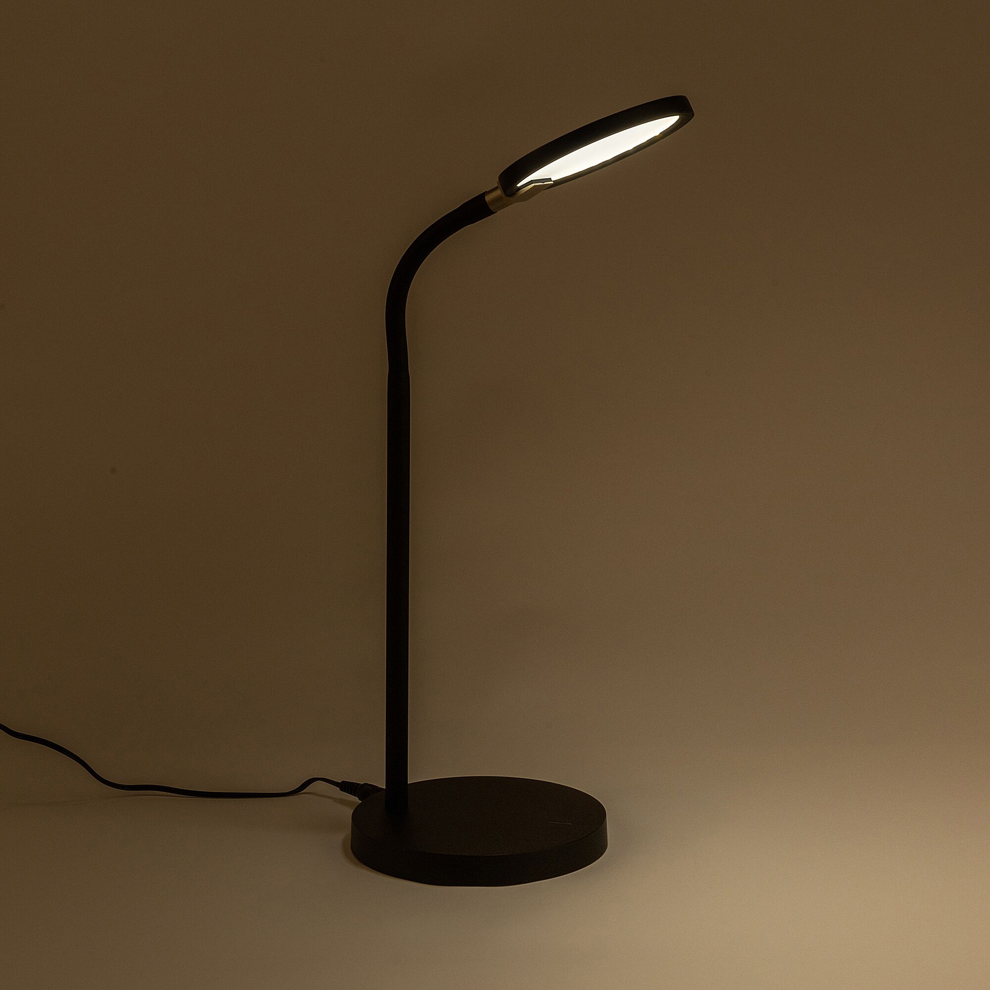 SOLAR - Lampe de bureau avec variateur H31,50cm - noir
