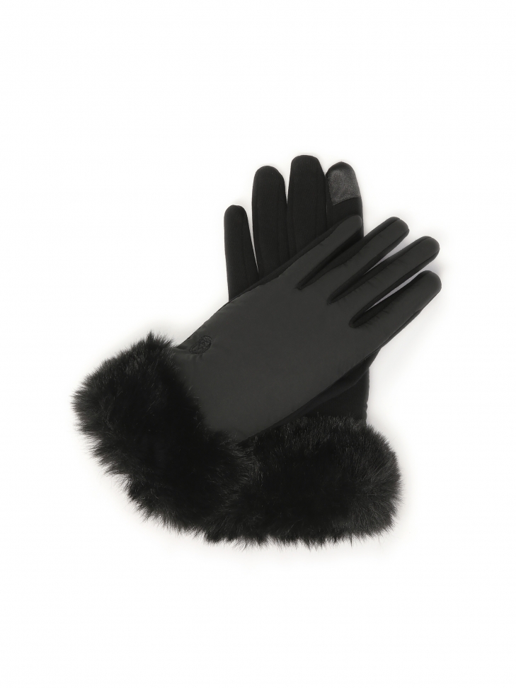 Classic women's gloves with insulation