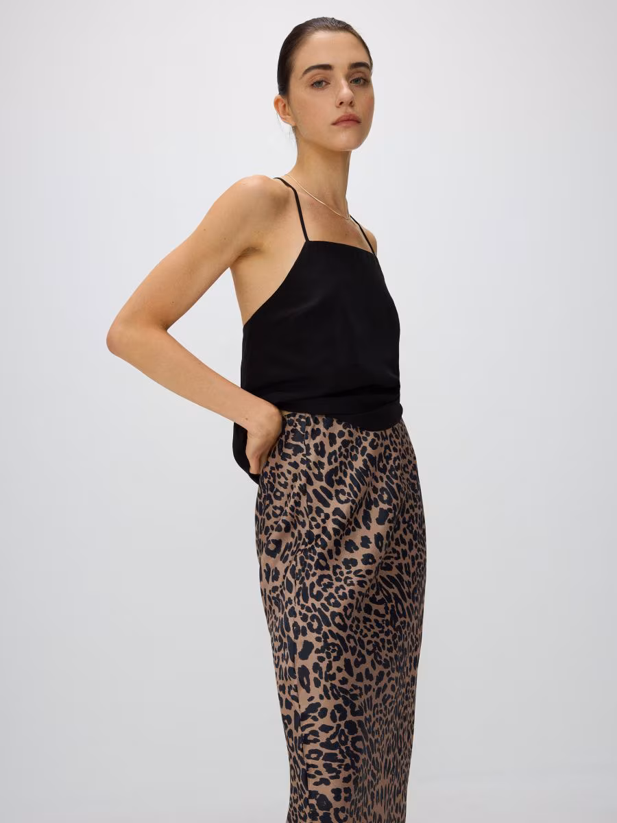 Animal Print Skirt