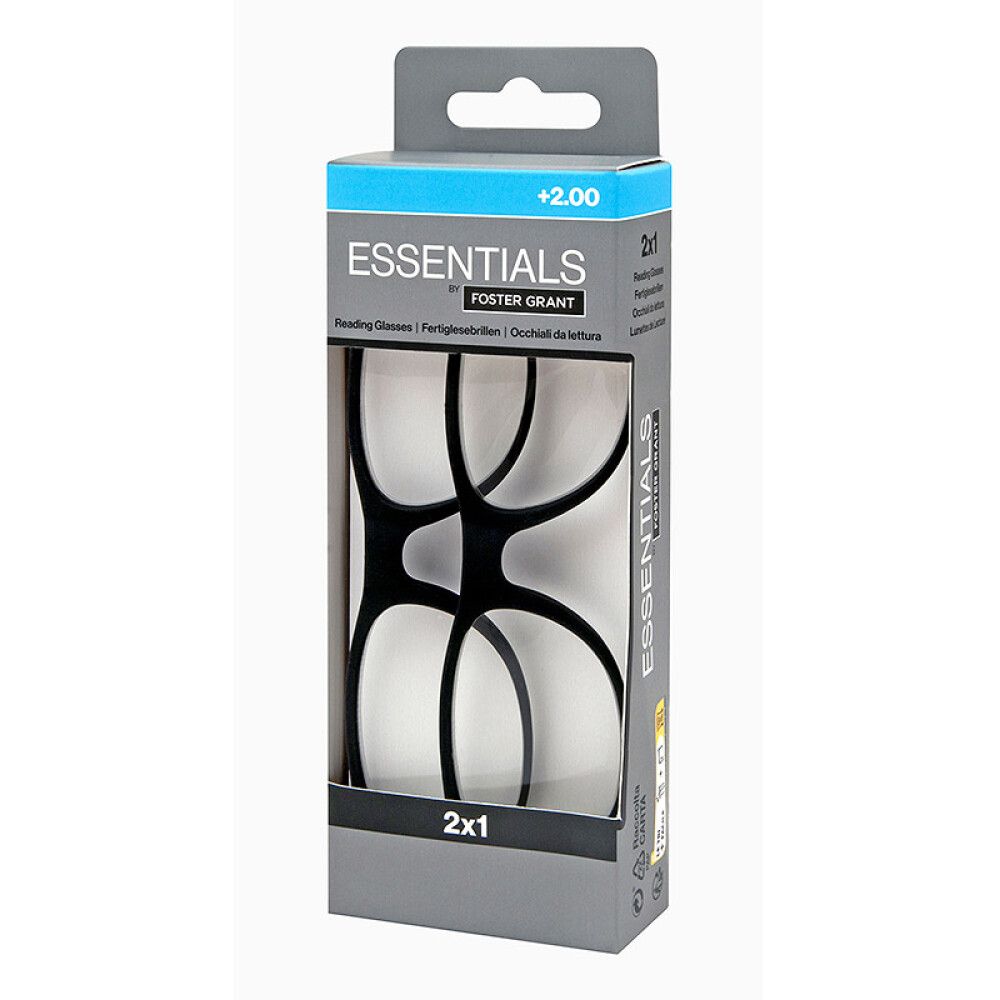 LESEBRILLER ESSENTIALS  2,0 2-PK