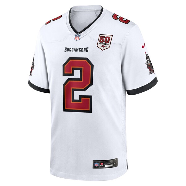 Emeka Egbuka  Tampa Bay Buccaneers Nike 50th Season Game Jersey -  White