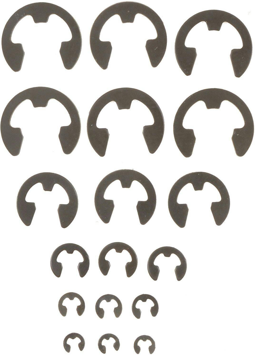 Dorman HELP! E-Clip Assortment, 18-pk