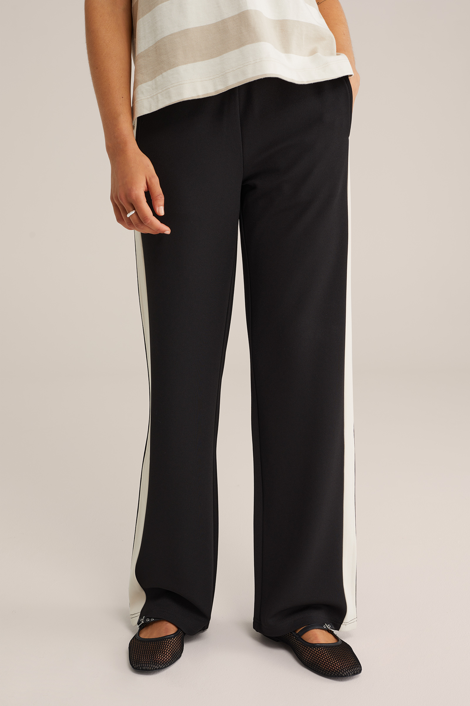 Dames straight leg broek