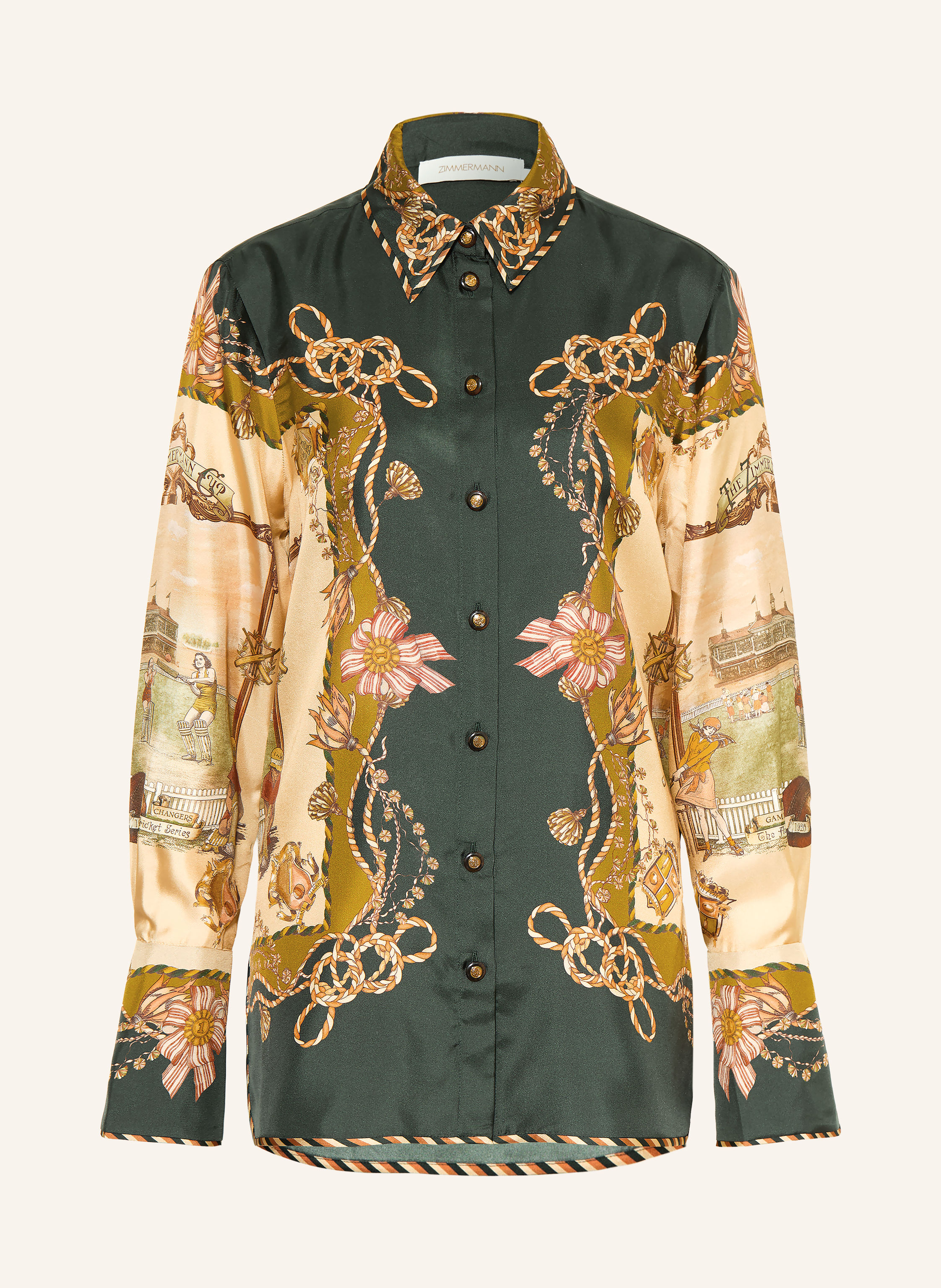 ZIMMERMANN Hemdbluse VALIANT aus Seide