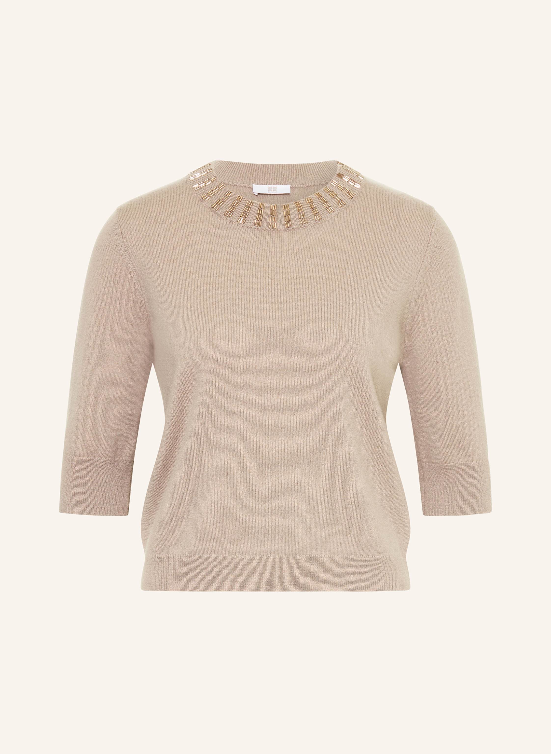RIANI Strickshirt mit Cashmere und Schmucksteinen