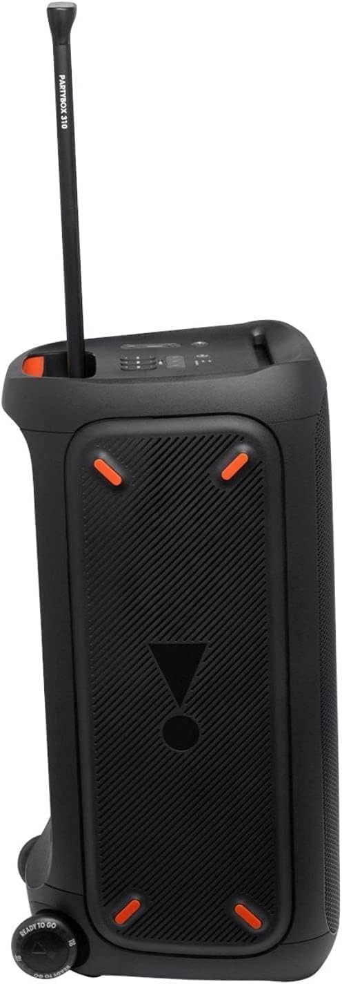 JBL Partybox 310 - Portable Party Speaker with Long Lasting Battery  Powerful JBL Sound and Exciting Light Show Black
