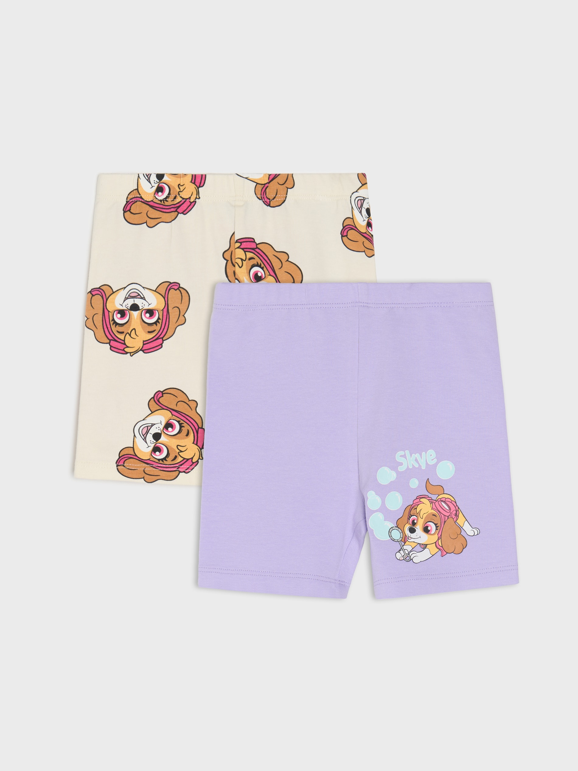 Krótkie legginsy 2 pack PAW Patrol