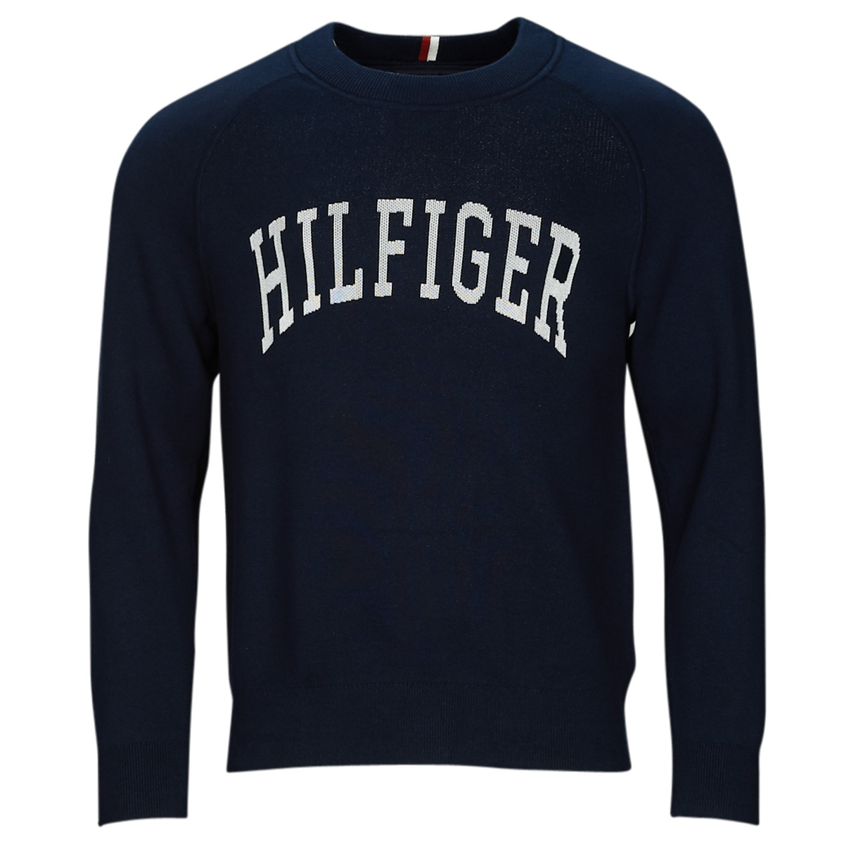 Tommy Hilfiger - VARSITY GRAPHIC CREW NECK - Marine