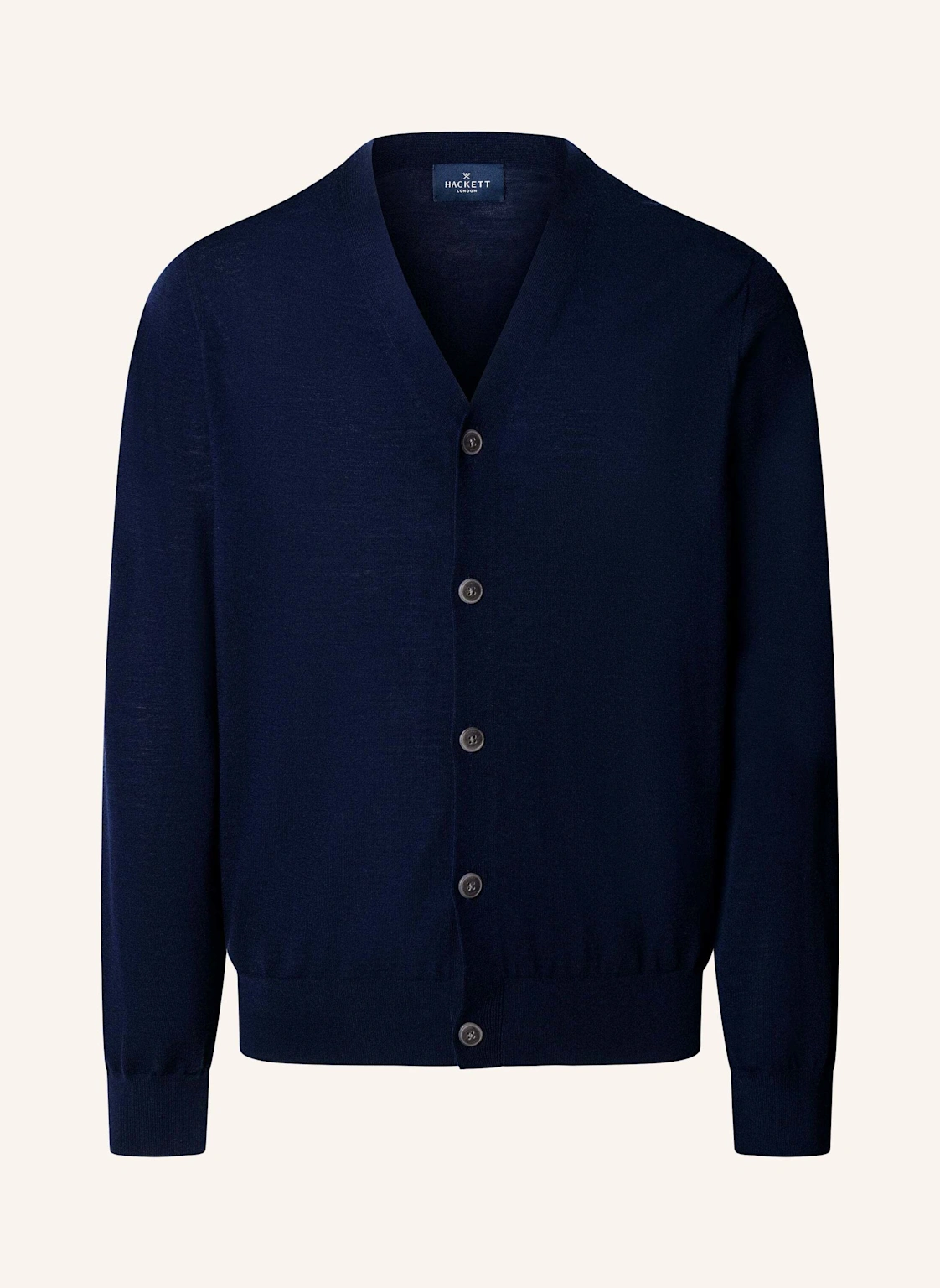 HACKETT LONDON Strickjacken Cardigan ESS MERINO CARDIGAN