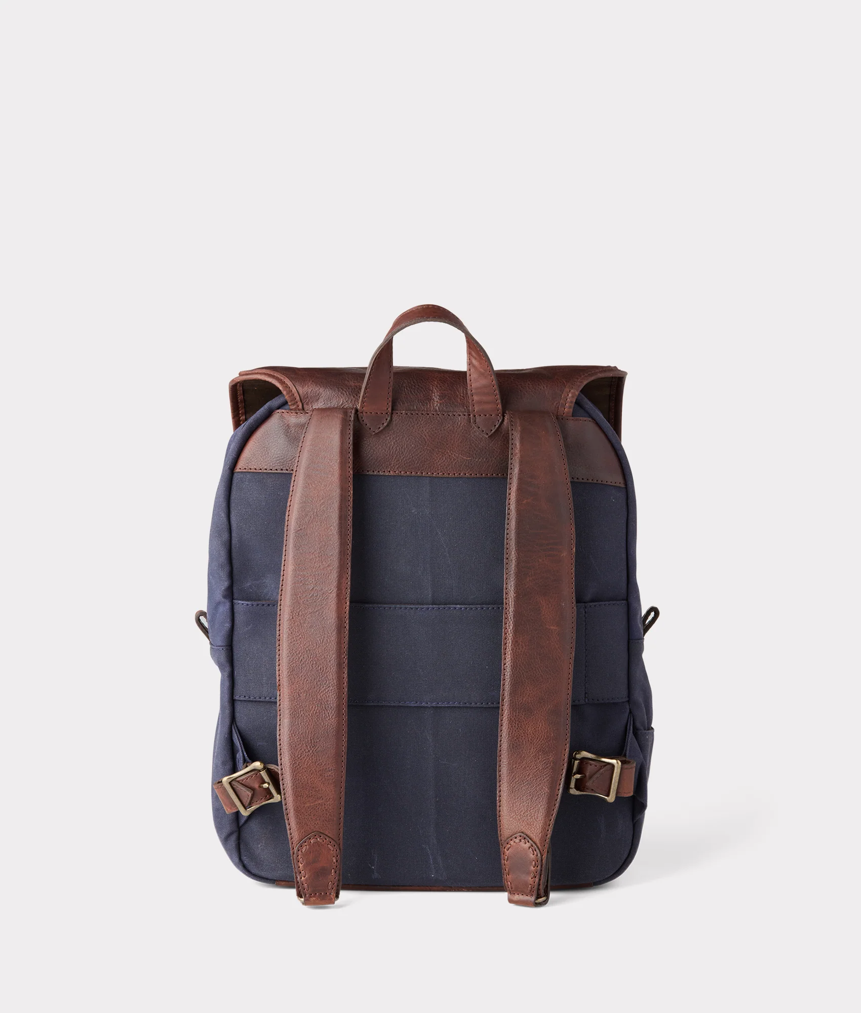 Everyday Waxed Canvas Backpack - Navy