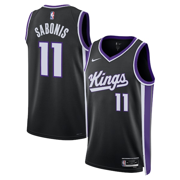 Domantas Sabonis Sacramento Kings Nike Unisex Swingman Player Jersey - Icon Edition - Black