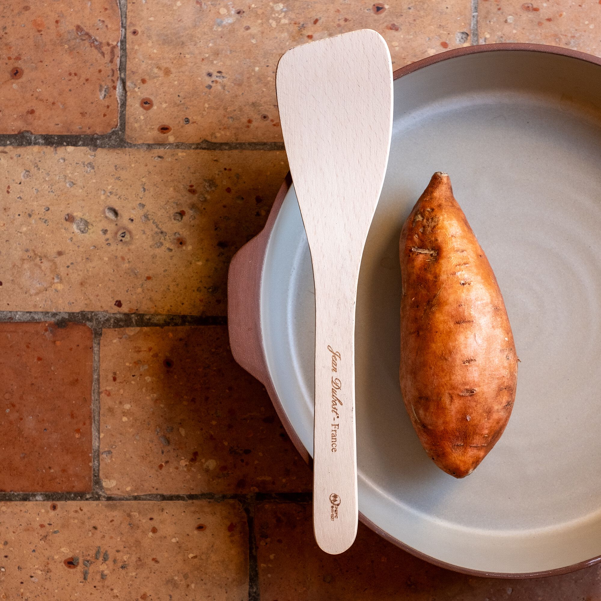 HETRA - Spatule galbée en bois de hêtre 30cm - naturel