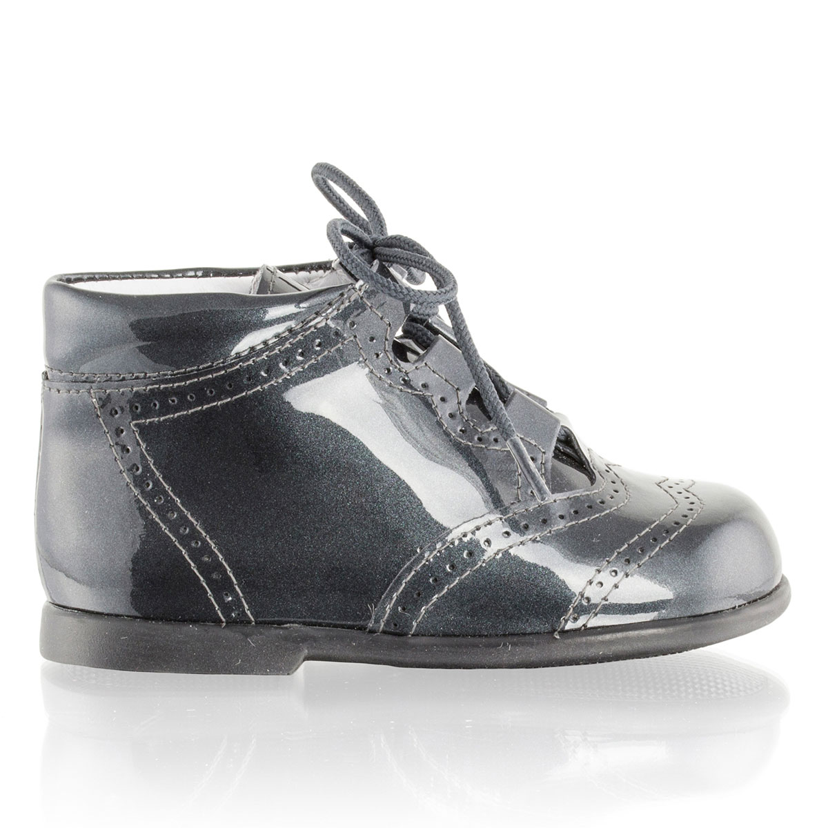 Russell & Bromley GILLY Brogued Lace Up Boot