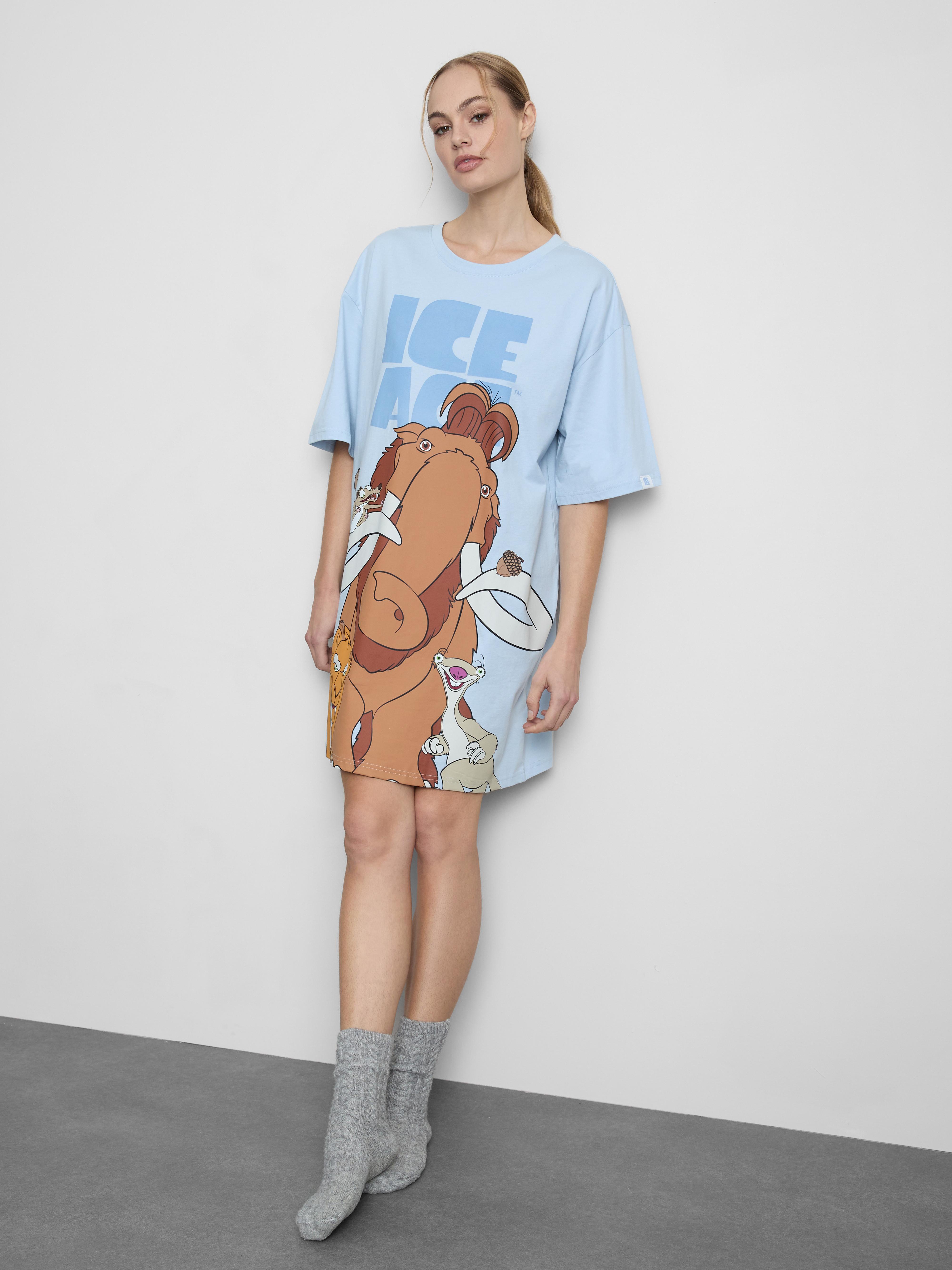 Ice Age Relaxed Graphic Nightshirt
