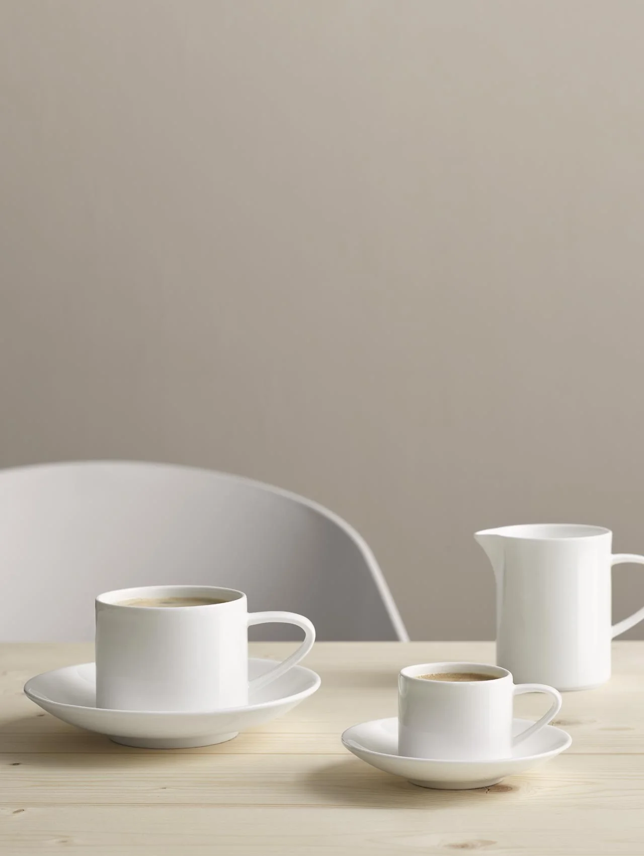 espressotasse mit unterteller