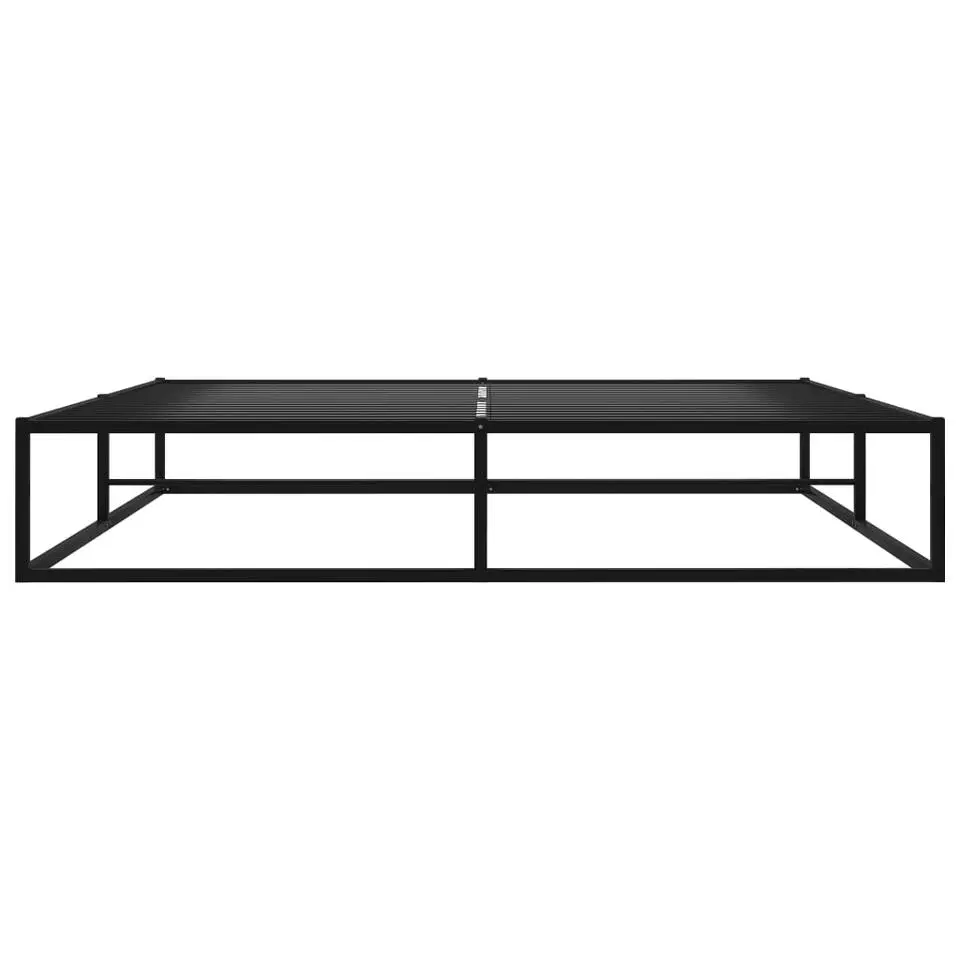 vidaXL - Bed frame - Donkerbruin - Massief grenenhout - 160x200 cm
