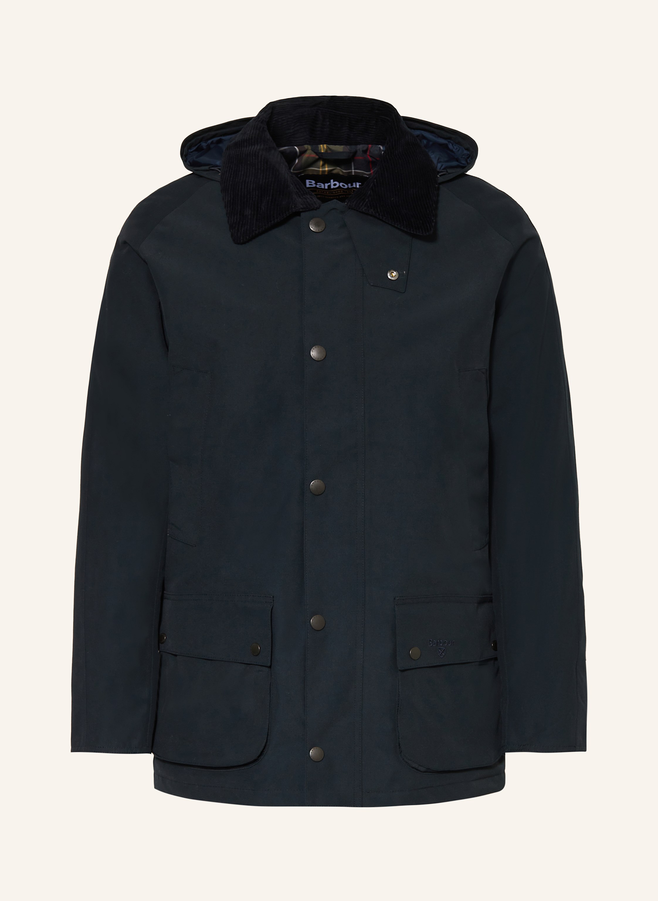 Barbour Jacke WINTER ASHBY mit abnehmbarer Kapuze