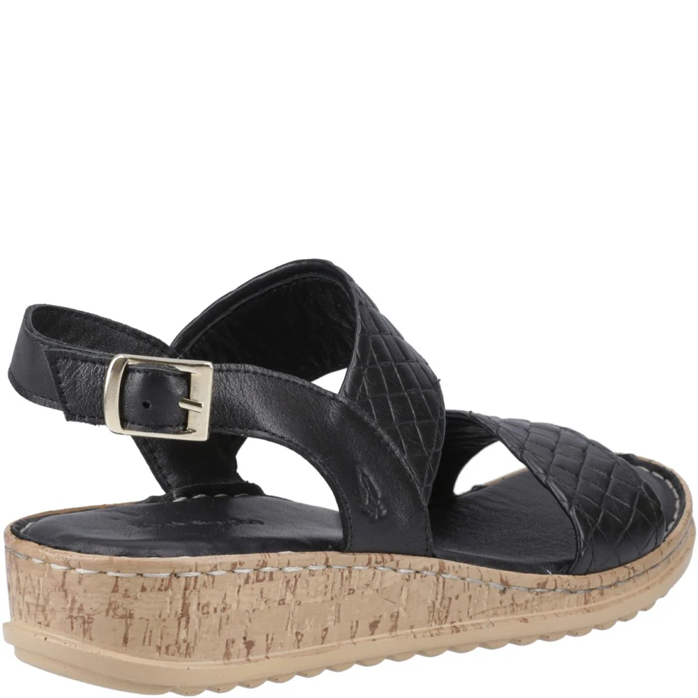 Hush Puppies Ebony Woven Sandal