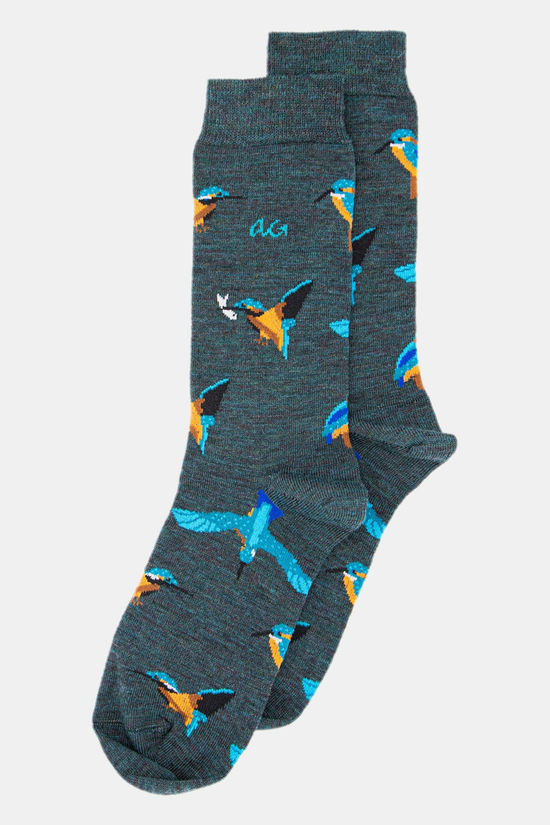 Alfredo Gonzales Kingfisher Merino Wool Sok