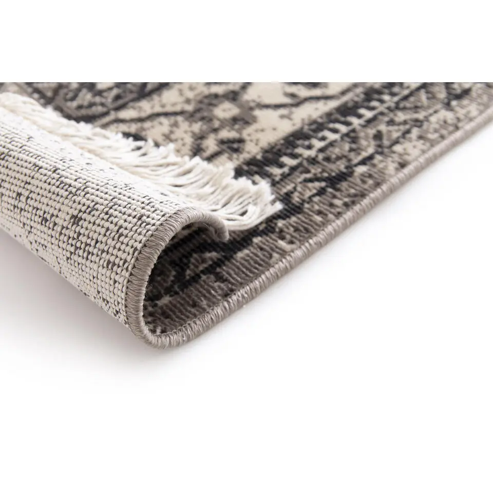 Dutch Lifestyle - Katoen - Vloerkleed - 160x230cm - Zwart