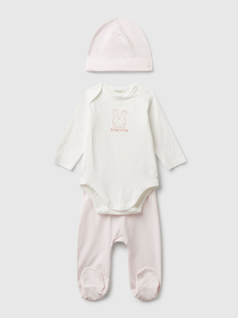 Stretch cotton outfit