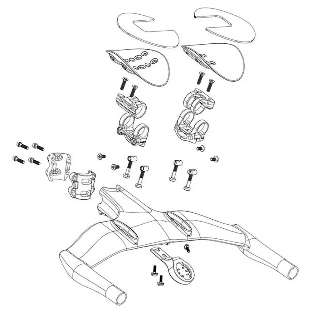 Sram Vuka Bezel/End handlebar plugs