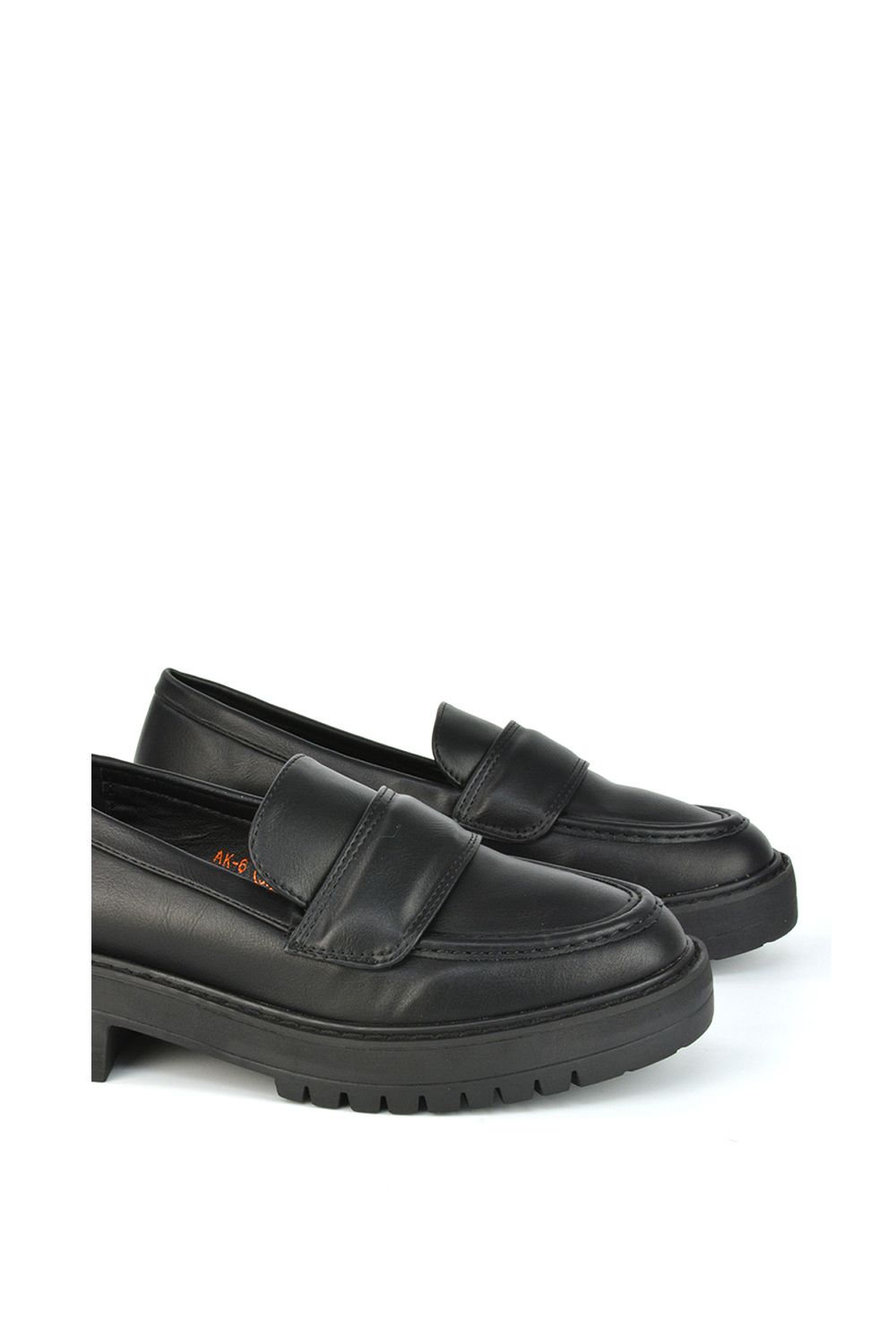 XY London Kourtney' Chunky Sole Slip on Flat Loafers