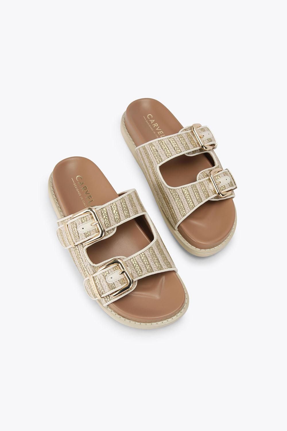Carvela Soprano Flat' Fabric Sandals