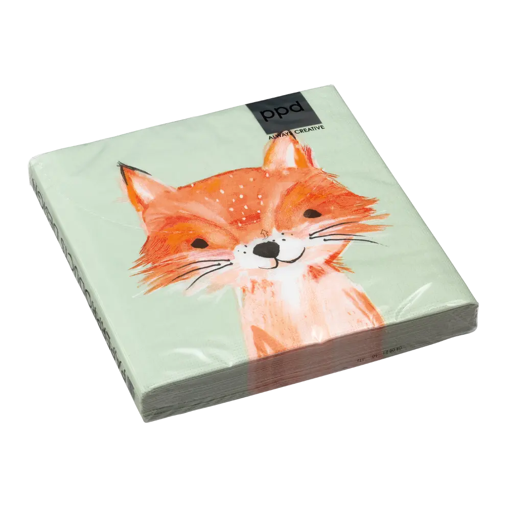 Papierserviette Foxy