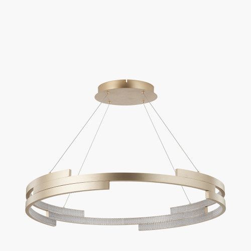 Ruma Metal LED Ring Pendant Ceiling Light