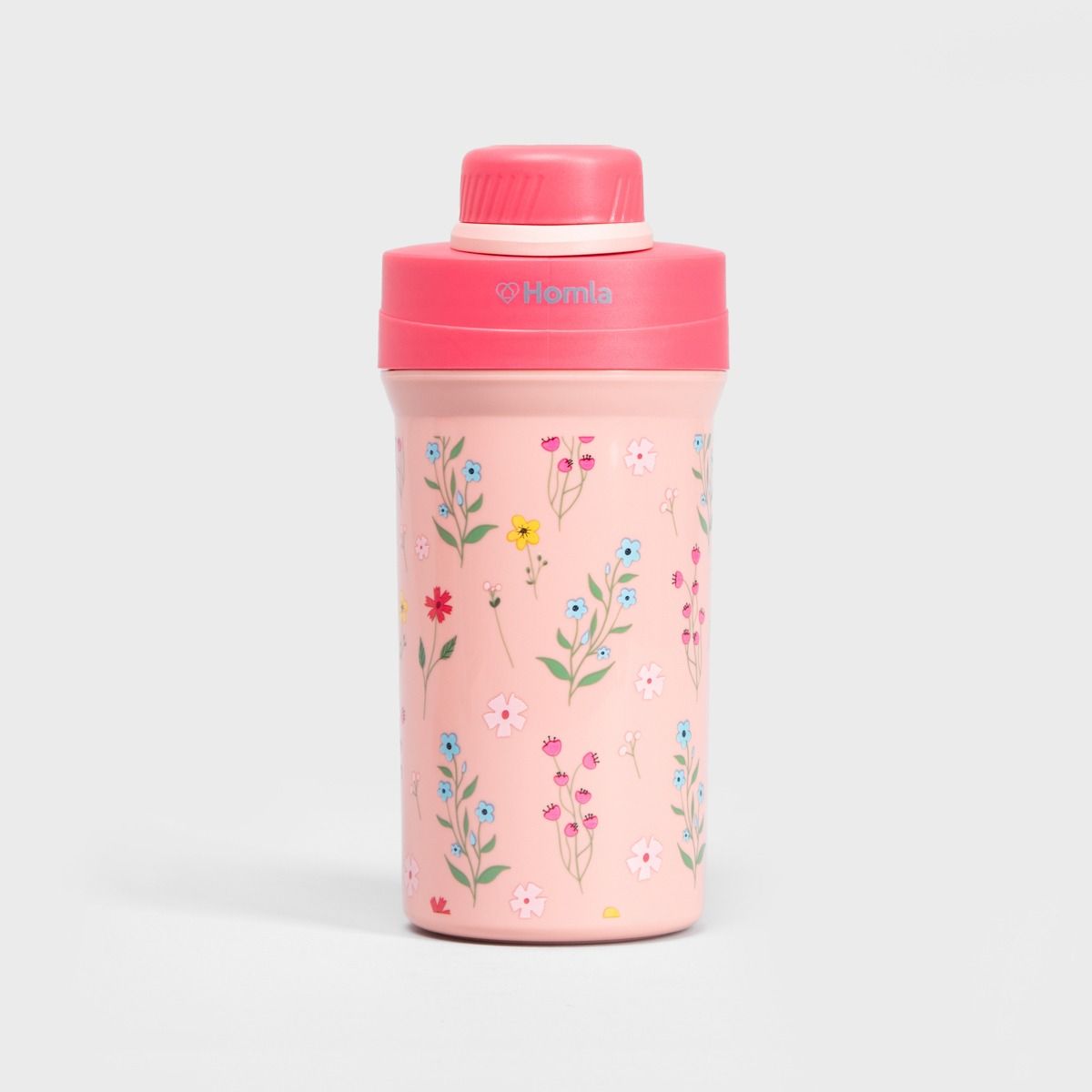 Zestaw lunchbox B2 LUSY różowy z kubkiem 1,8l   0,5l