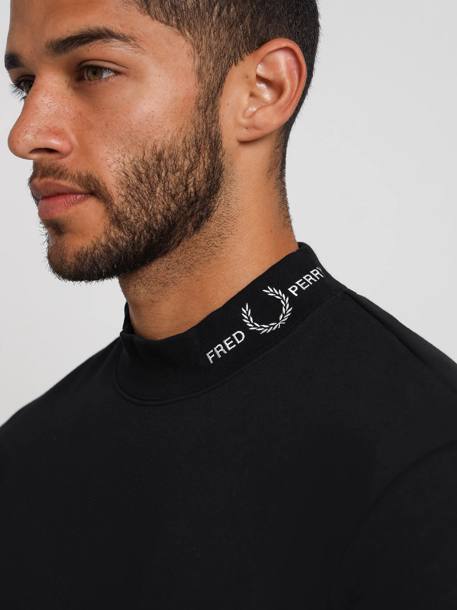 Branded Collared Sweatshirt