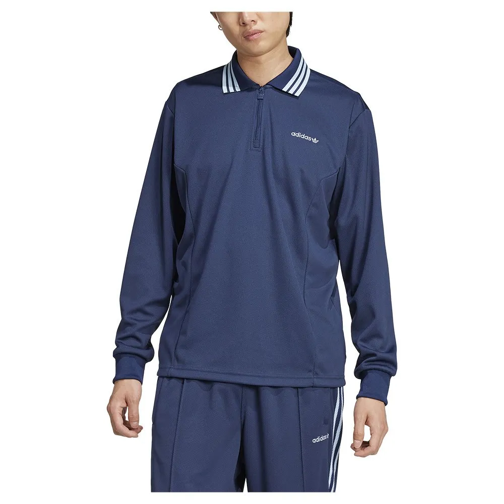 adidas Originals IW3236 Half Zip long sleeve polo