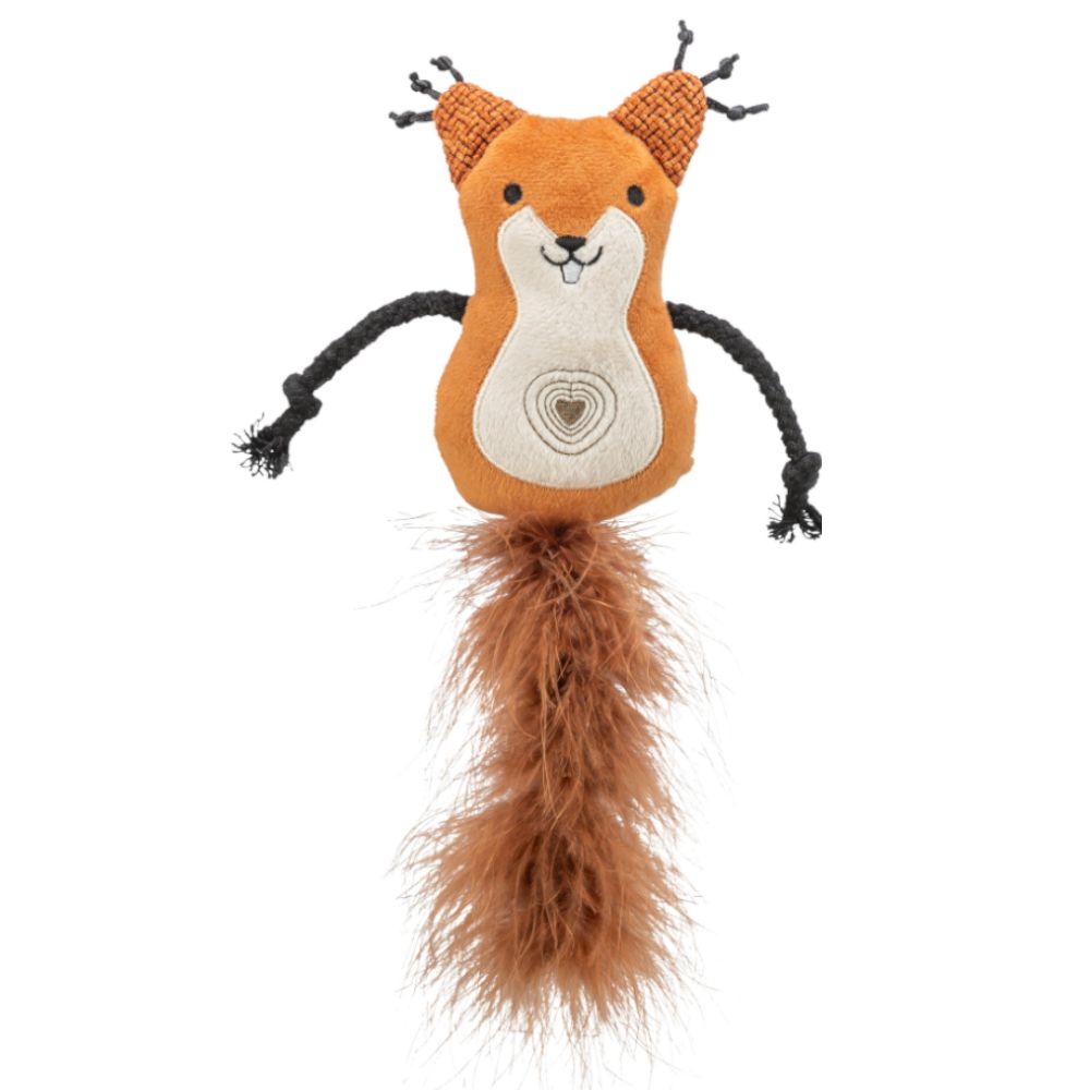 Trixie Squirrel with Catnip