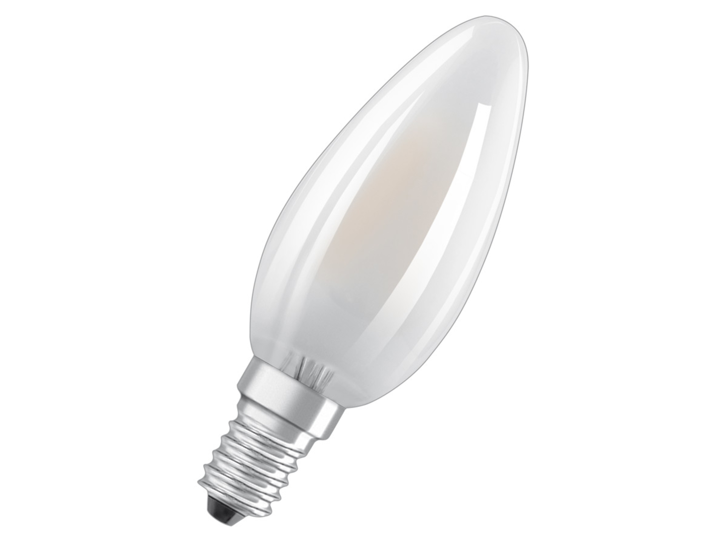 Żarówka LED E14 z ciepłą barwą światła