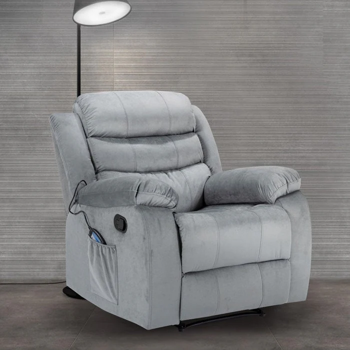 Cushioned Massage Chair with Heating Function