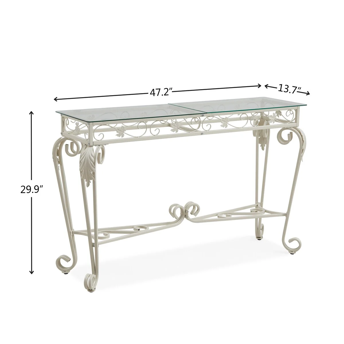 Console Tables for Entryway, Sturdy Hallway Table with Storage