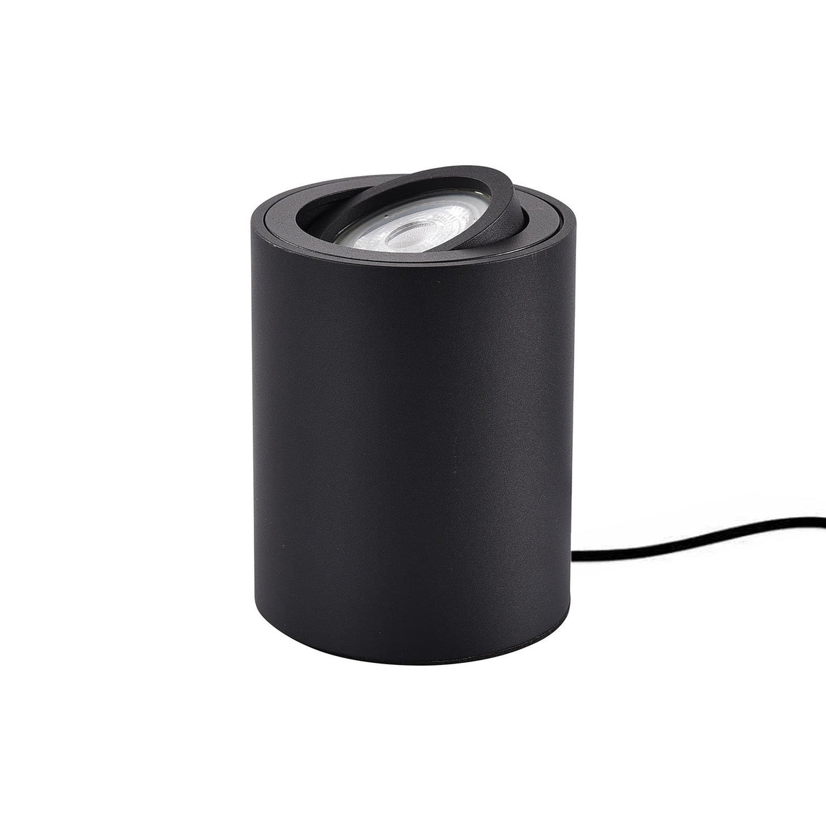 Ylumen tafellamp Fury - 1 lichts - 8 x 10  cm - zwart