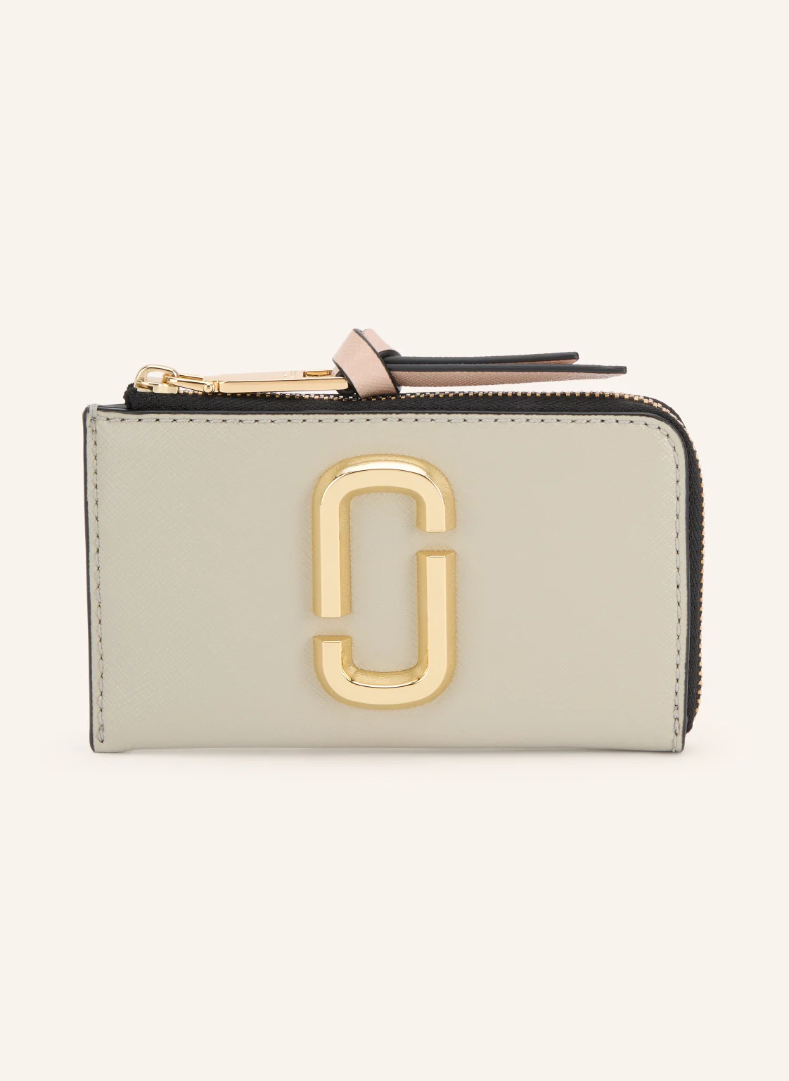 MARC JACOBS Saffiano-Geldbörse THE SNAPSHOT TOP ZIP MULTI WALLET