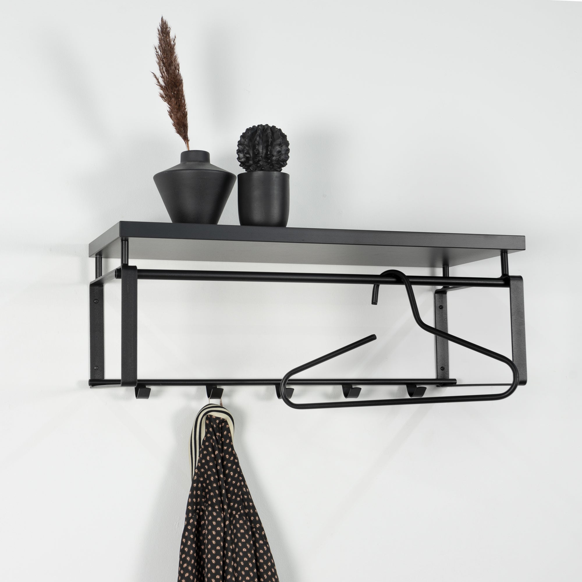 Spinder Design Rex 3 Wandkapstok - Zwart