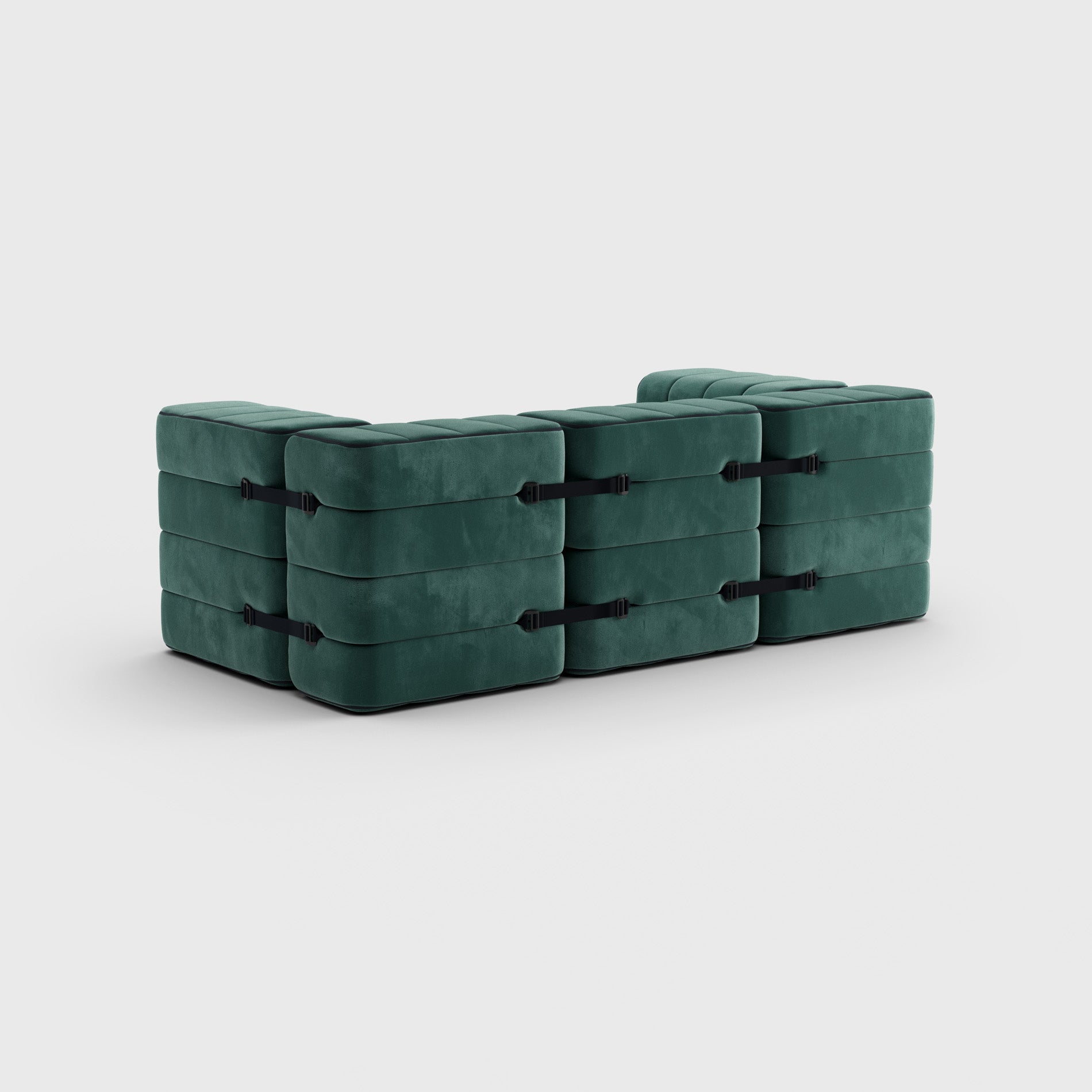 Curt-Set 7 - Barcelona - Serpentine (Groen)