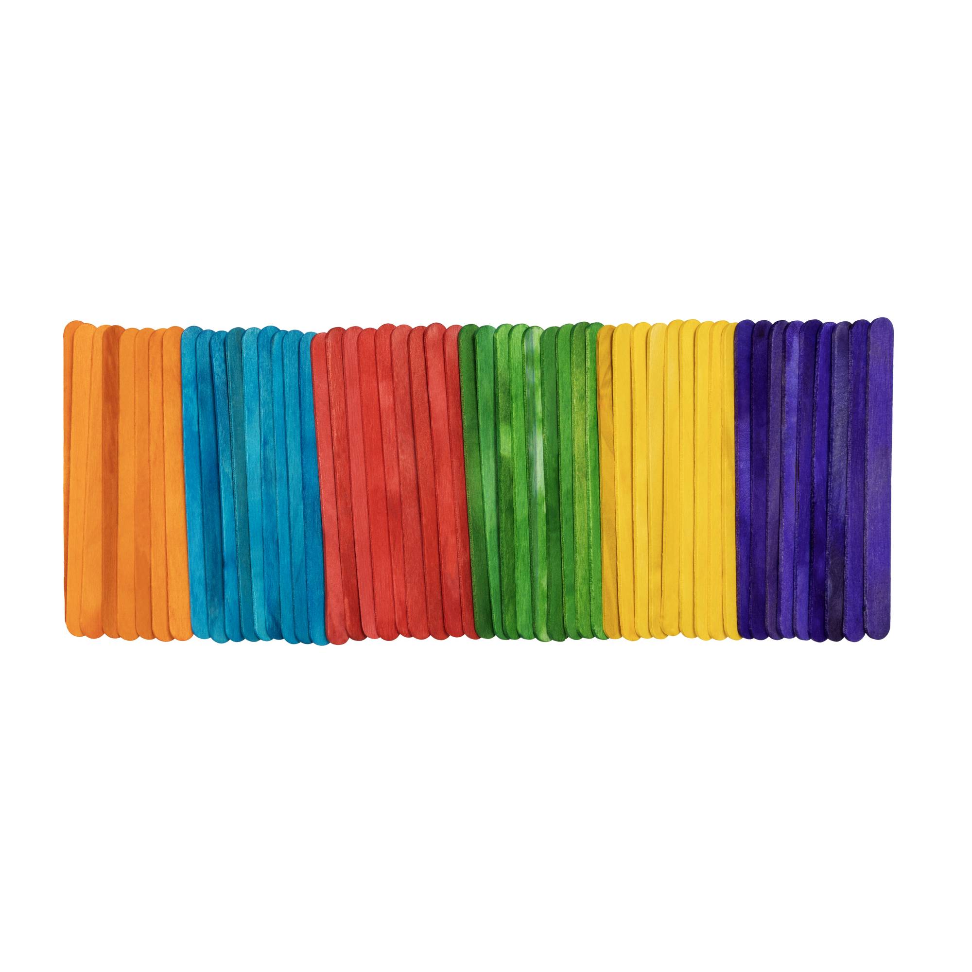Assorted Wooden Craft Sticks 50 Pack